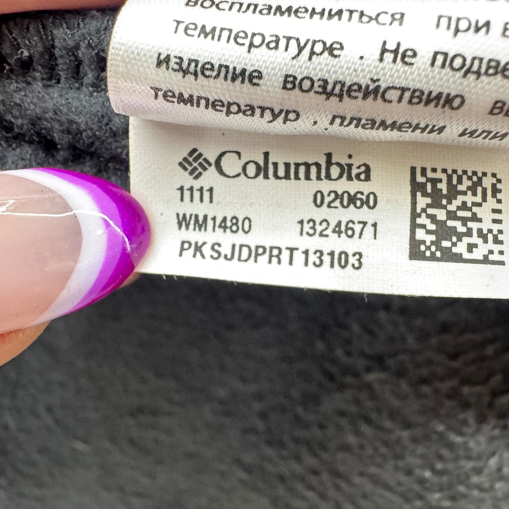 Columbia Fleece Vest Mens XXL Black Full Zip Pockets Outdoor Casual - Picture 9 of 9